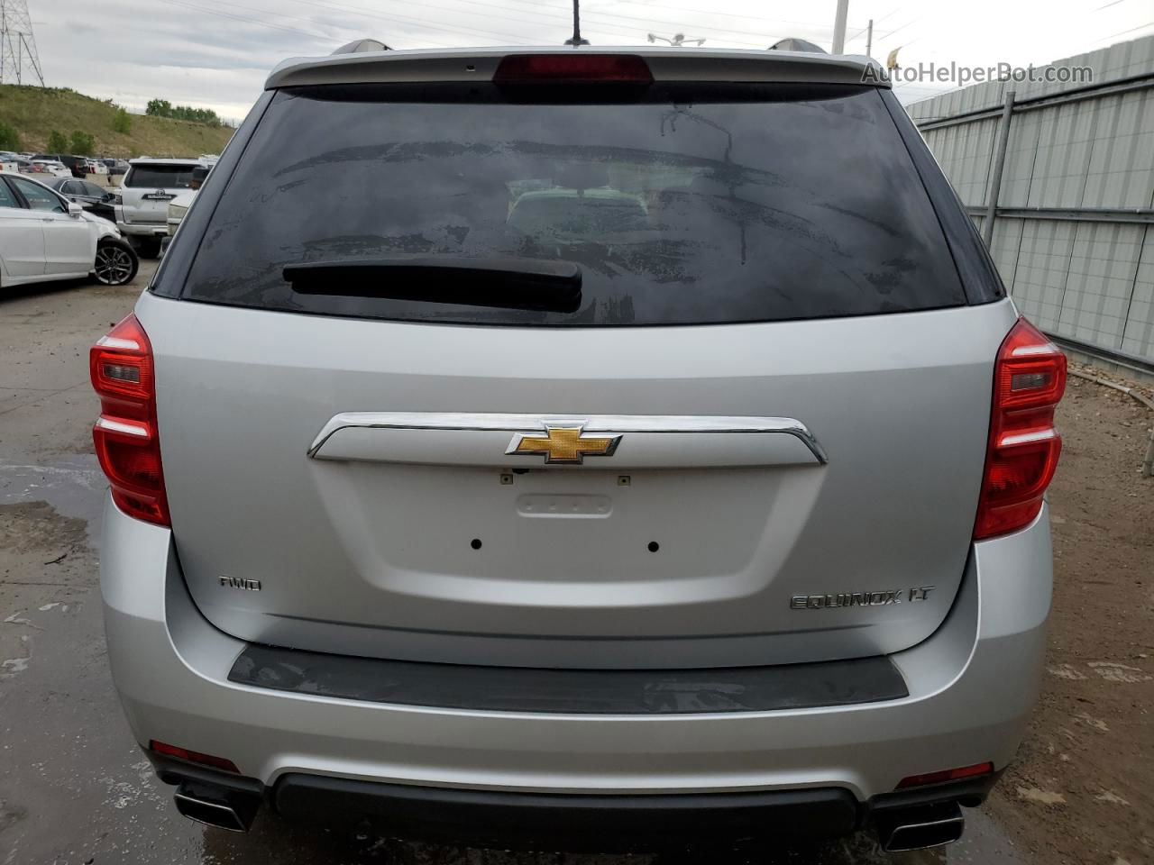 2016 Chevrolet Equinox Lt Серебряный vin: 2GNFLFE34G6158082