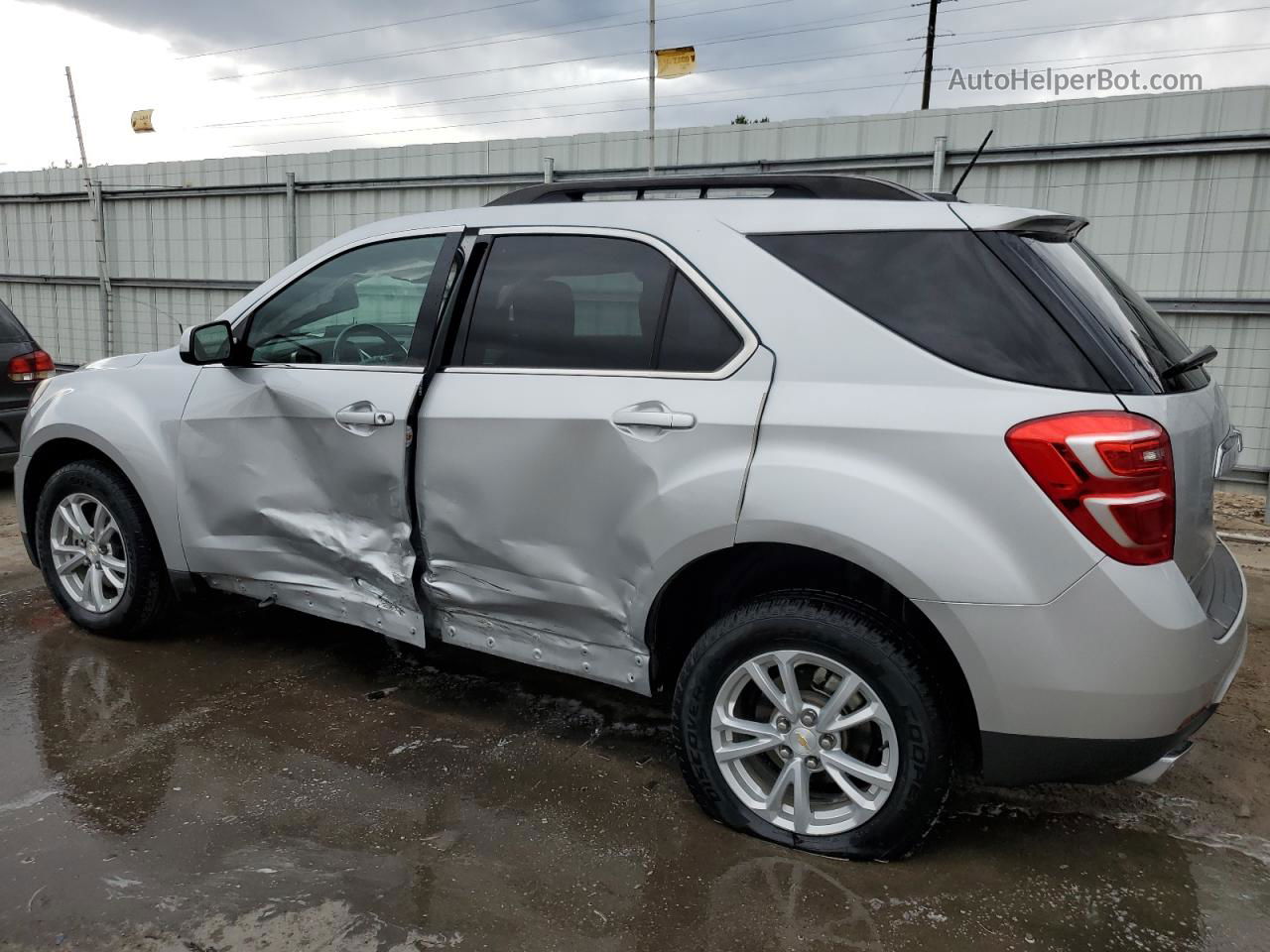 2016 Chevrolet Equinox Lt Серебряный vin: 2GNFLFE34G6158082