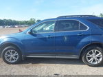 2017 Chevrolet Equinox Lt Синий vin: 2GNFLFE35H6154978