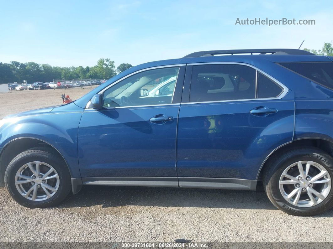 2017 Chevrolet Equinox Lt Синий vin: 2GNFLFE35H6154978