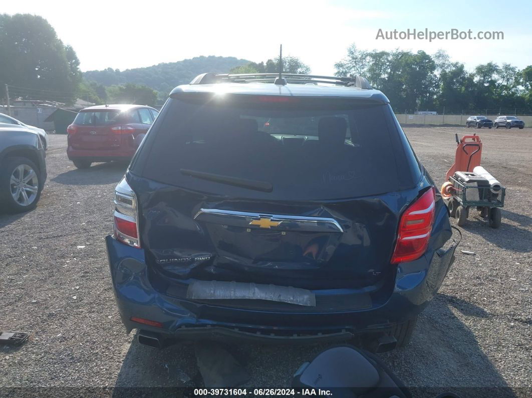 2017 Chevrolet Equinox Lt Синий vin: 2GNFLFE35H6154978