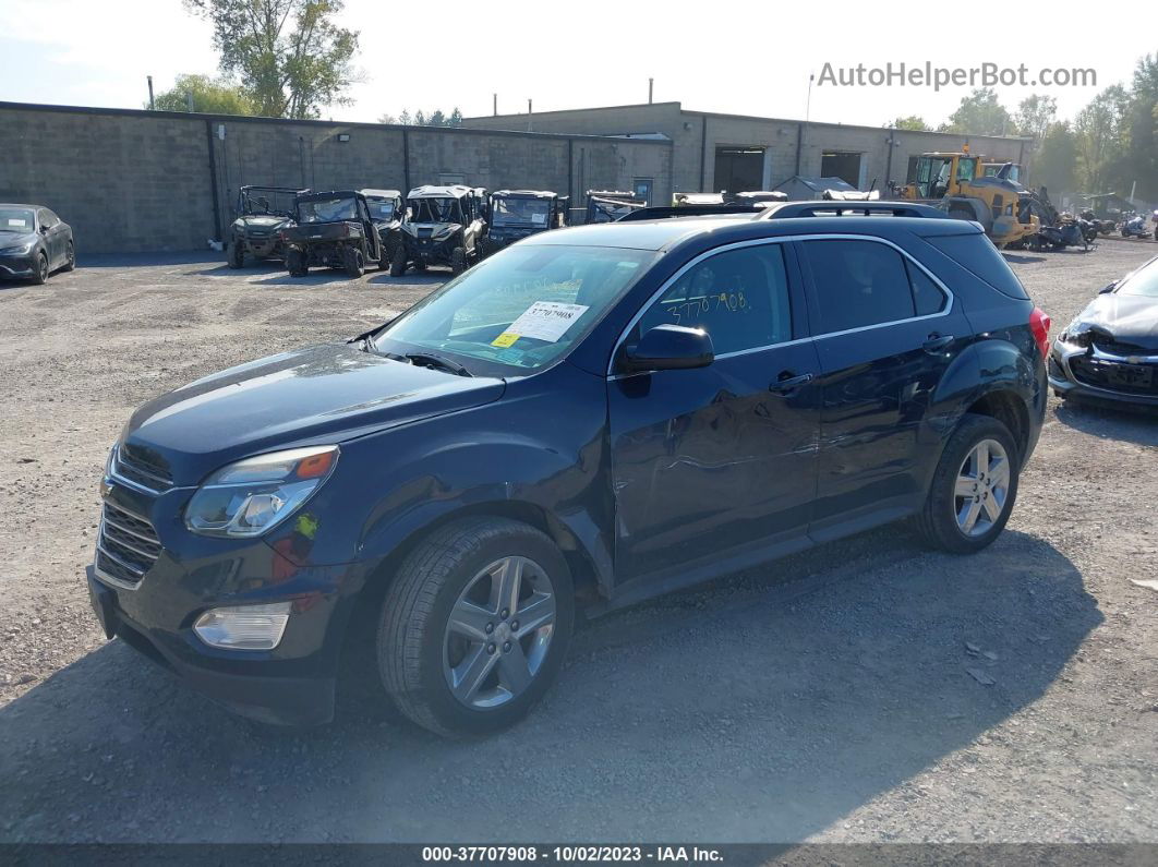 2016 Chevrolet Equinox Lt Blue vin: 2GNFLFE37G6200681