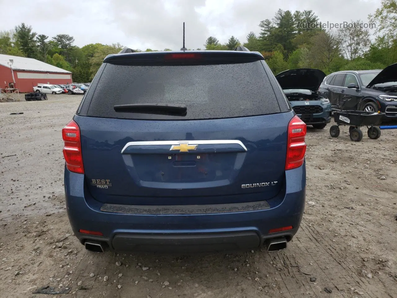 2016 Chevrolet Equinox Lt Blue vin: 2GNFLFE38G6299334