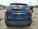 2017 Chevrolet Equinox Lt Синий vin: 2GNFLFE39H6164610