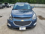 2017 Chevrolet Equinox Lt Синий vin: 2GNFLFE39H6164610