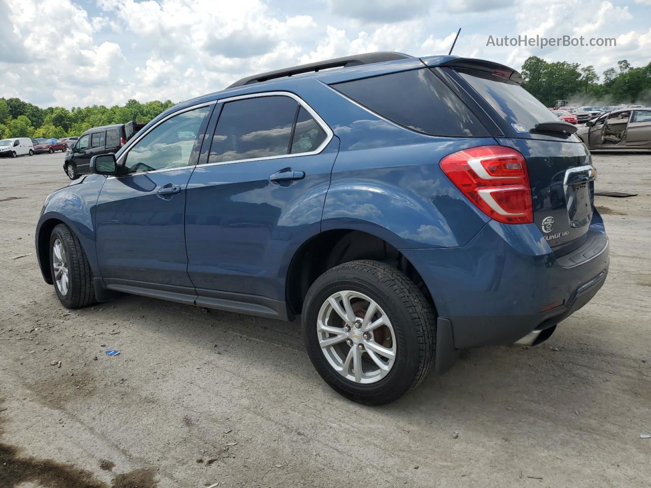 2017 Chevrolet Equinox Lt Blue vin: 2GNFLFE39H6164610