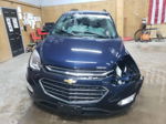 2017 Chevrolet Equinox Lt Синий vin: 2GNFLFE3XH6249021