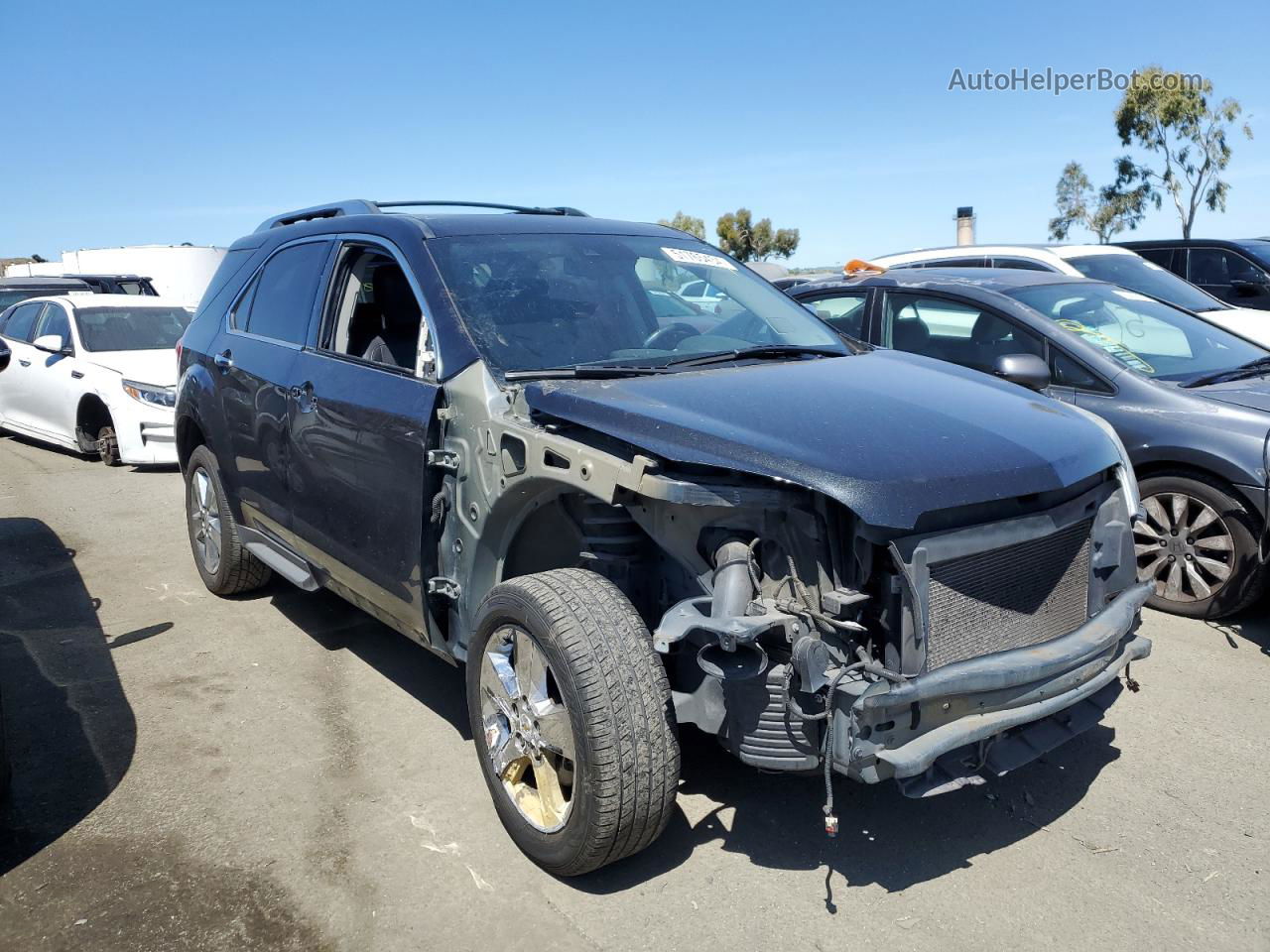 2012 Chevrolet Equinox Ltz Black vin: 2GNFLFE50C6163064