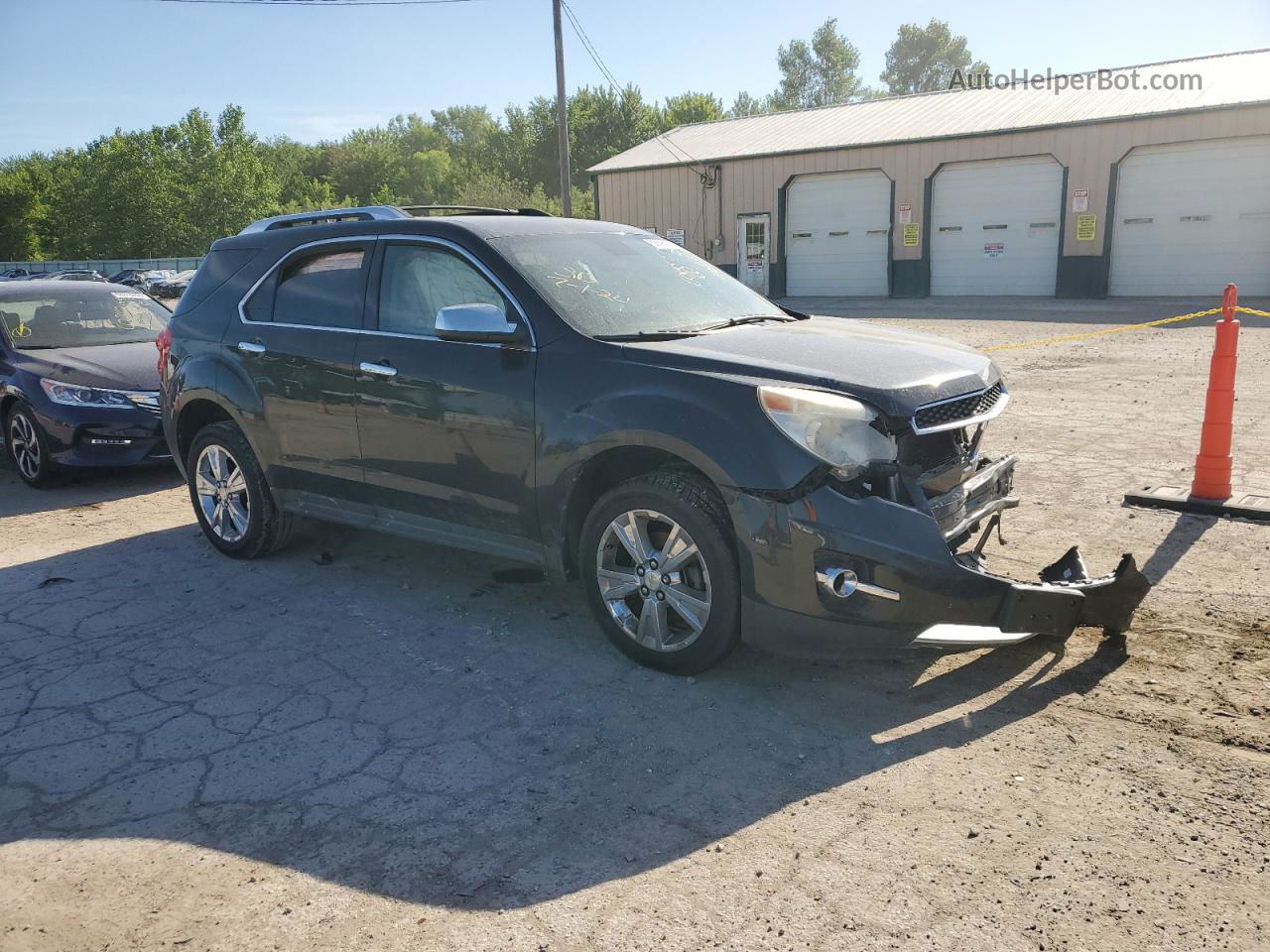 2012 Chevrolet Equinox Ltz Charcoal vin: 2GNFLFE54C6174553