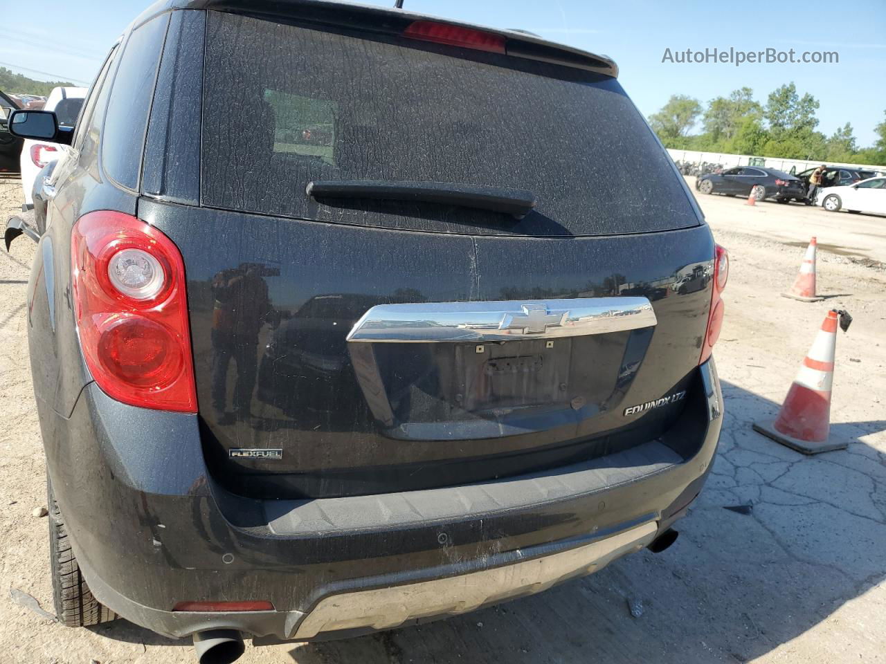 2012 Chevrolet Equinox Ltz Charcoal vin: 2GNFLFE54C6174553