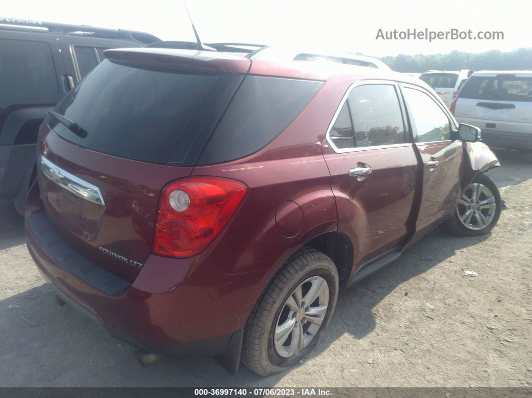 2012 Chevrolet Equinox Ltz Red vin: 2GNFLFE54C6280226