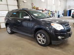 2012 Chevrolet Equinox Ltz Blue vin: 2GNFLFE55C6144610