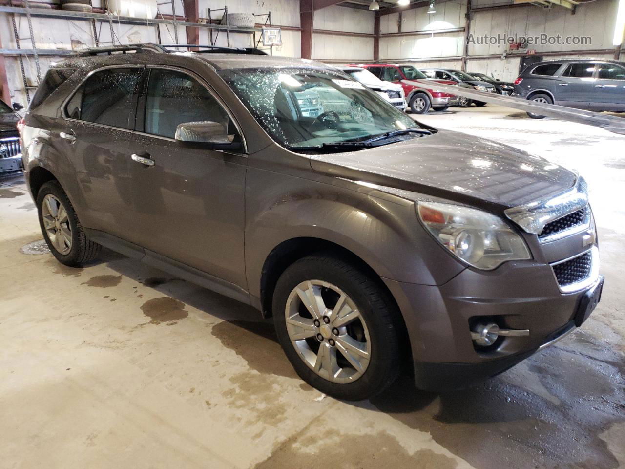 2012 Chevrolet Equinox Ltz Gray vin: 2GNFLFE56C6284844