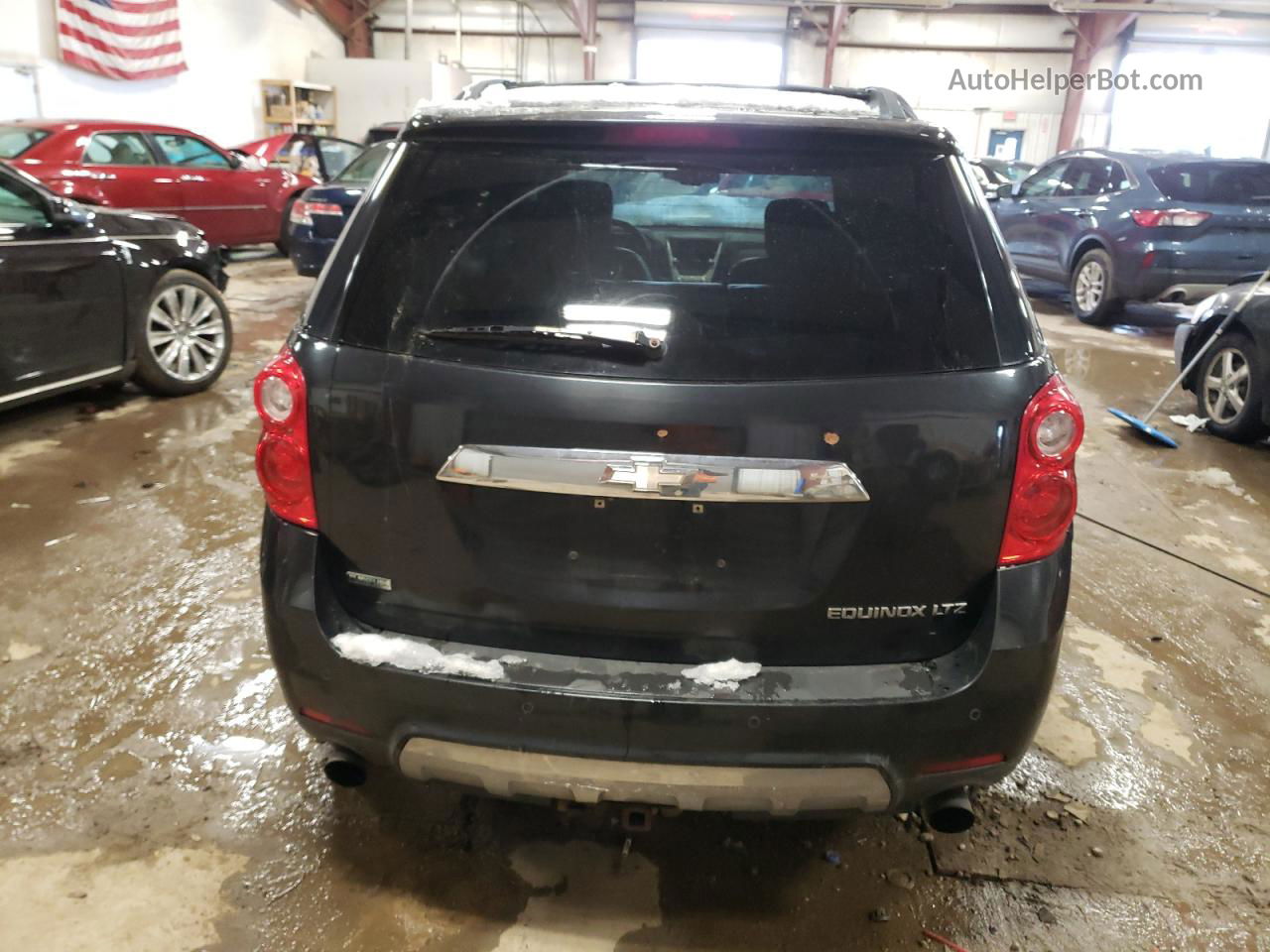 2012 Chevrolet Equinox Ltz Black vin: 2GNFLFE5XC6197836