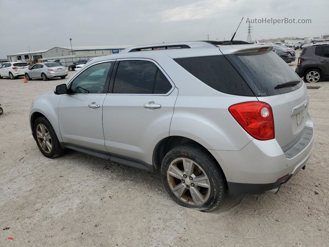 2012 Chevrolet Equinox Ltz Silver vin: 2GNFLFE5XC6284197