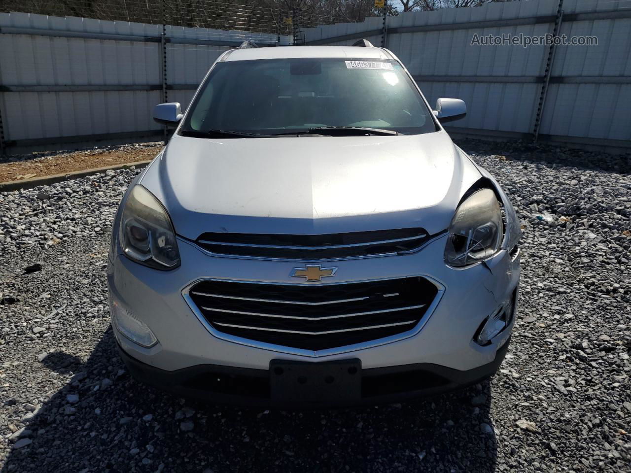 2016 Chevrolet Equinox Lt Silver vin: 2GNFLFEK0G6101613