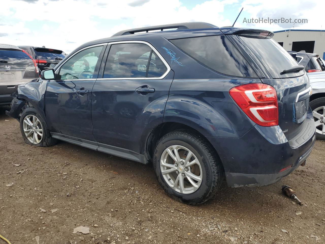 2016 Chevrolet Equinox Lt Blue vin: 2GNFLFEK0G6102311