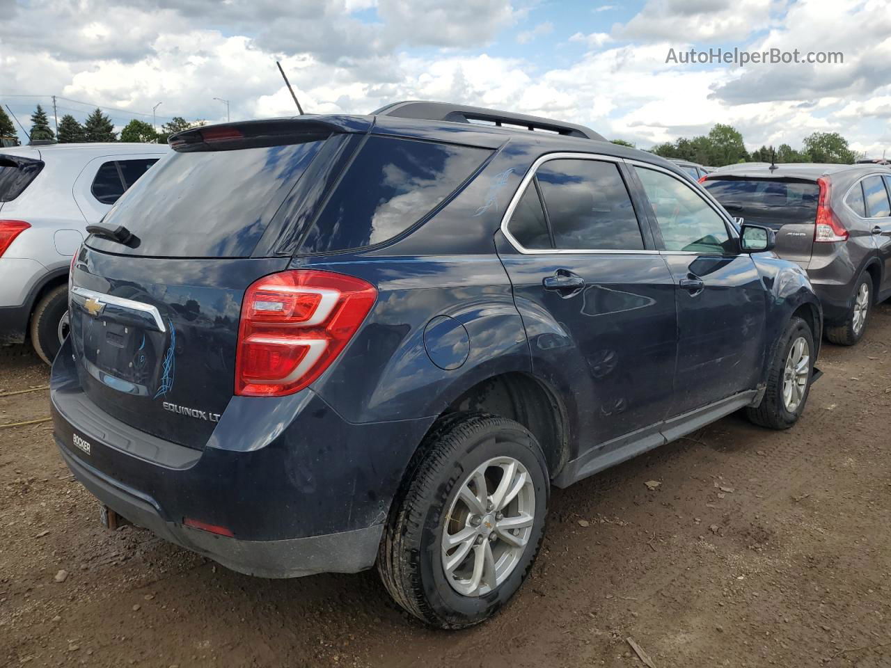 2016 Chevrolet Equinox Lt Blue vin: 2GNFLFEK0G6102311