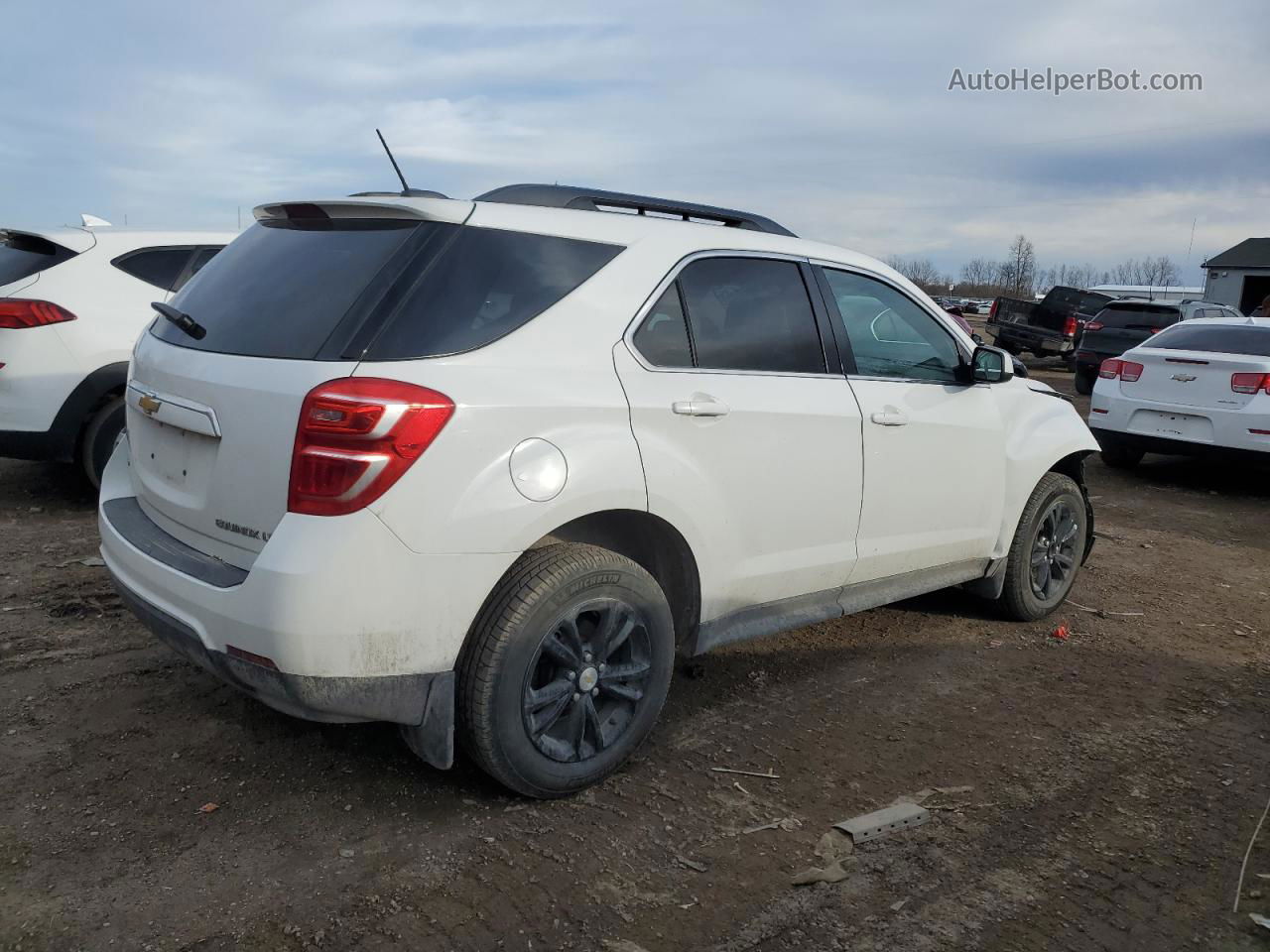 2016 Chevrolet Equinox Lt Белый vin: 2GNFLFEK0G6292692