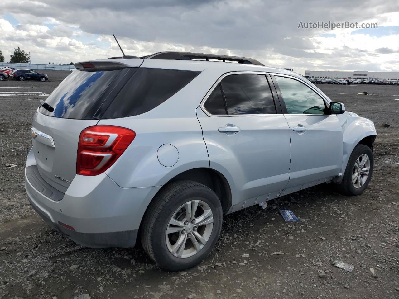 2016 Chevrolet Equinox Lt Silver vin: 2GNFLFEK0G6338635