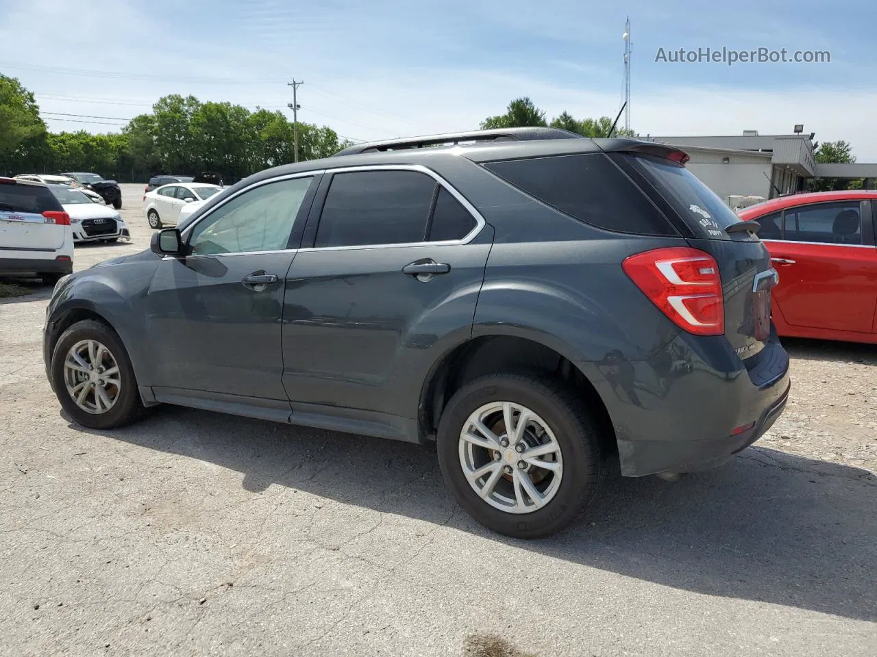 2017 Chevrolet Equinox Lt Gray vin: 2GNFLFEK0H6106229