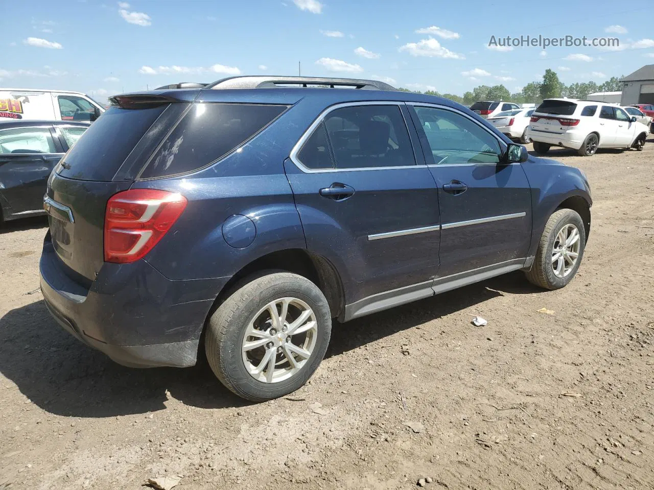 2017 Chevrolet Equinox Lt Blue vin: 2GNFLFEK0H6182047