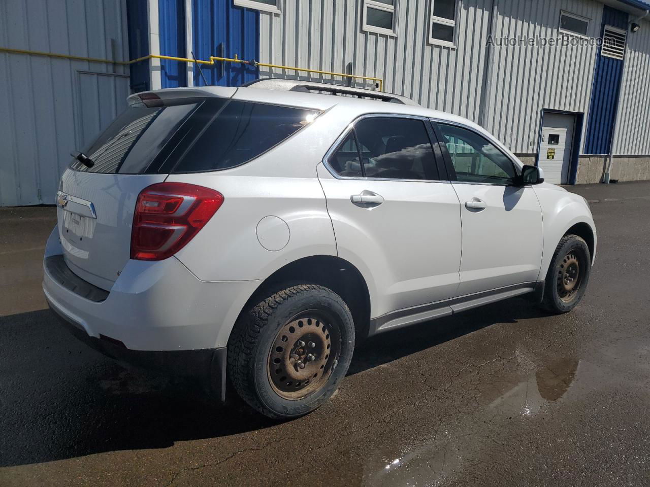 2017 Chevrolet Equinox Lt White vin: 2GNFLFEK0H6203236