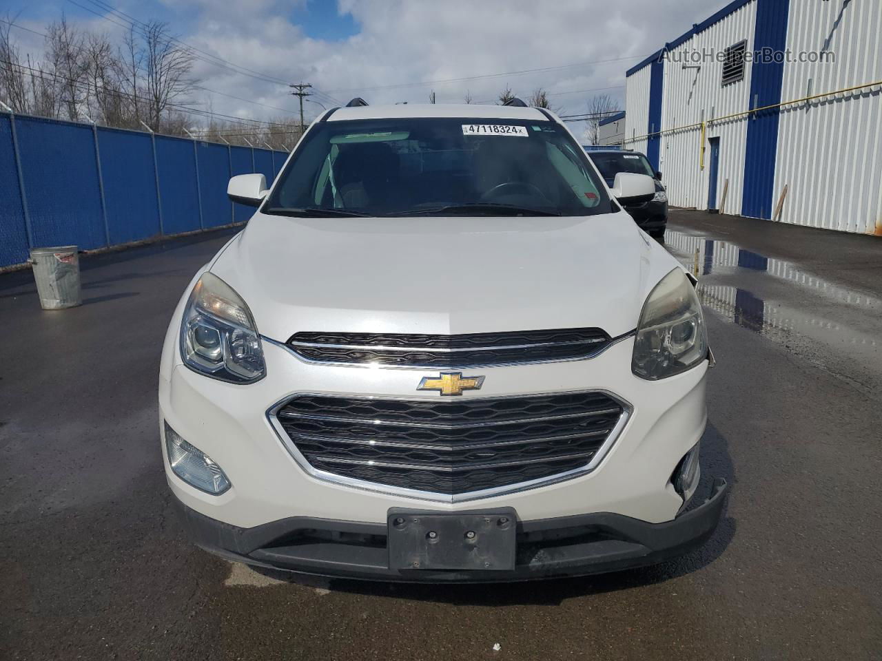 2017 Chevrolet Equinox Lt Белый vin: 2GNFLFEK0H6203236