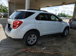 2017 Chevrolet Equinox Lt White vin: 2GNFLFEK0H6204693