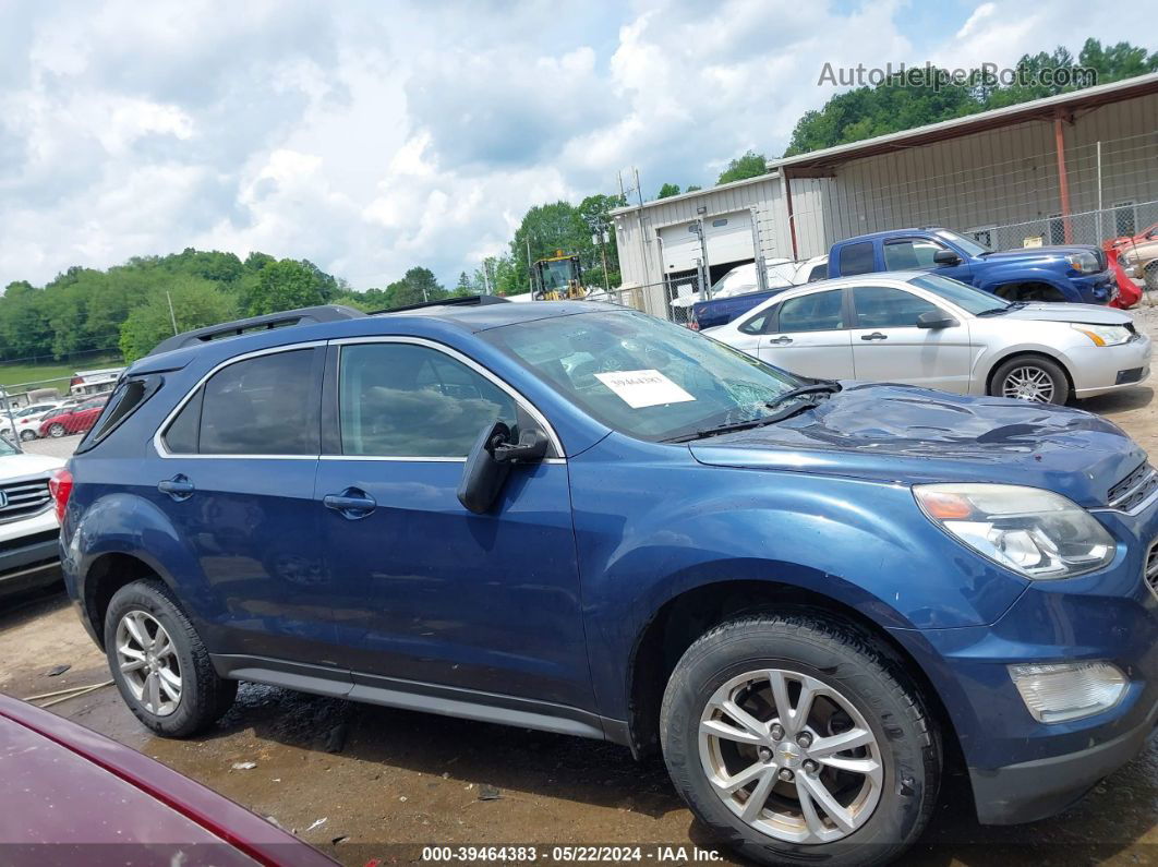 2016 Chevrolet Equinox Lt Dark Blue vin: 2GNFLFEK1G6198028