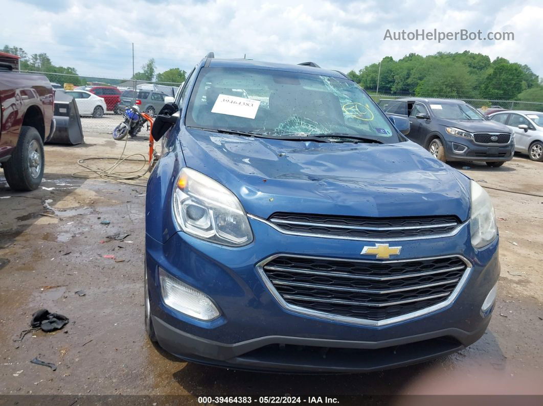 2016 Chevrolet Equinox Lt Dark Blue vin: 2GNFLFEK1G6198028