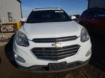 2016 Chevrolet Equinox Lt White vin: 2GNFLFEK1G6201851