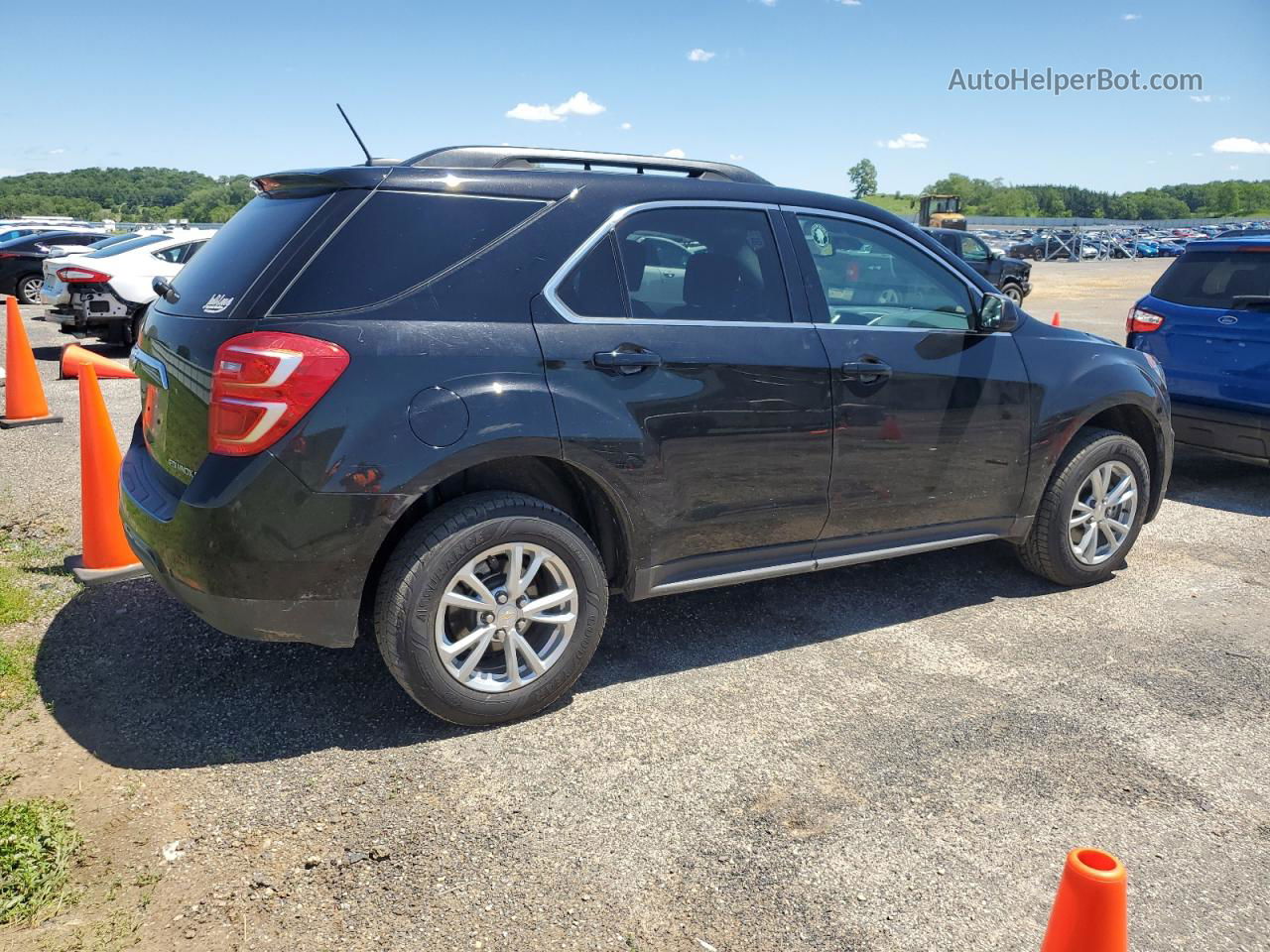 2016 Chevrolet Equinox Lt Black vin: 2GNFLFEK1G6203406