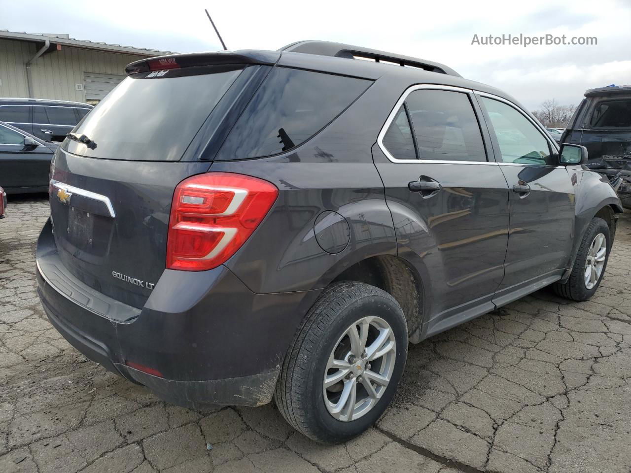 2016 Chevrolet Equinox Lt Gray vin: 2GNFLFEK1G6207567