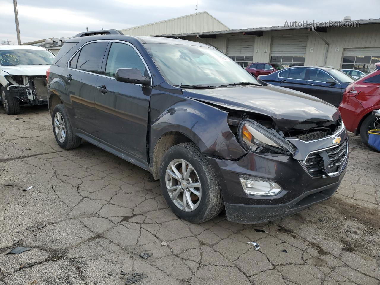 2016 Chevrolet Equinox Lt Gray vin: 2GNFLFEK1G6207567