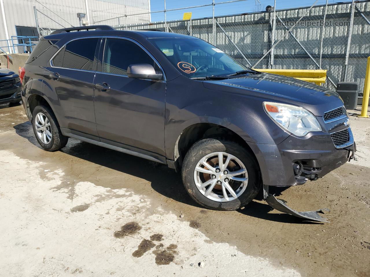 2016 Chevrolet Equinox Lt Gray vin: 2GNFLFEK1G6315302