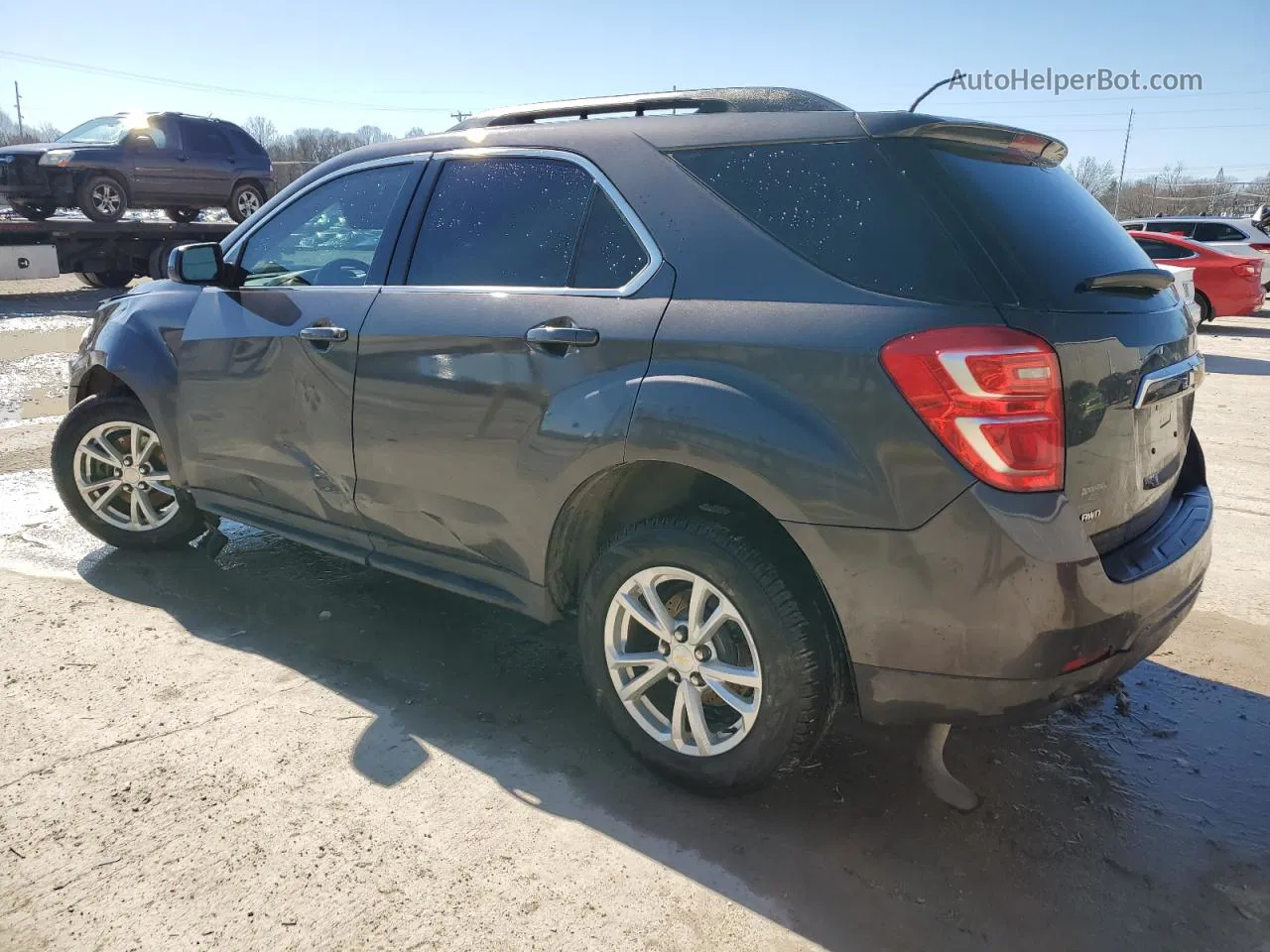 2016 Chevrolet Equinox Lt Gray vin: 2GNFLFEK1G6315302