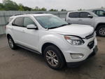 2017 Chevrolet Equinox Lt White vin: 2GNFLFEK1H6182767