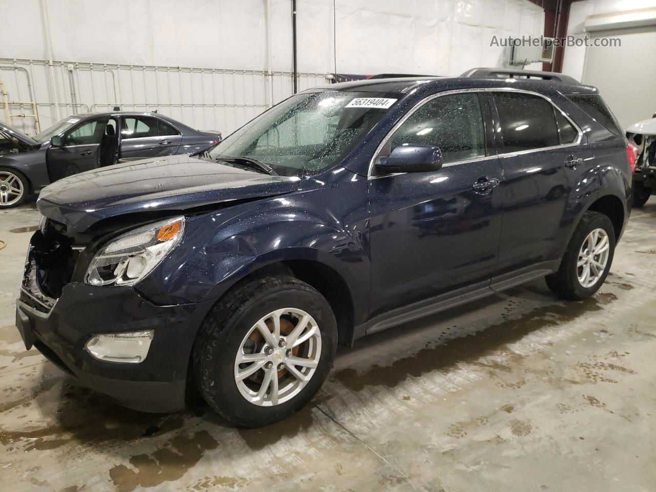 2017 Chevrolet Equinox Lt Blue vin: 2GNFLFEK1H6290211