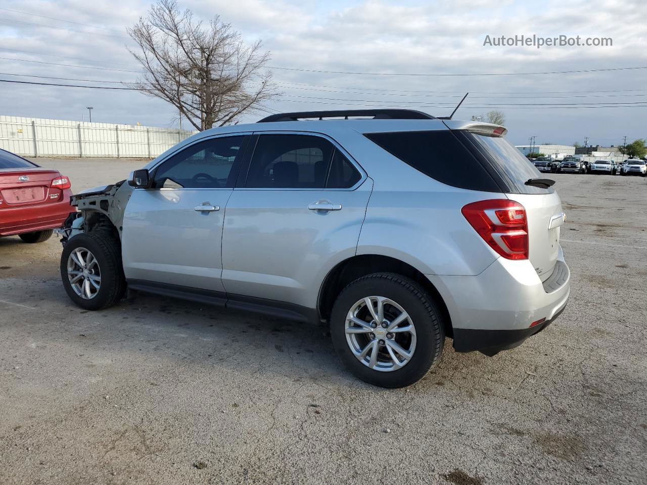 2016 Chevrolet Equinox Lt Silver vin: 2GNFLFEK2G6173106