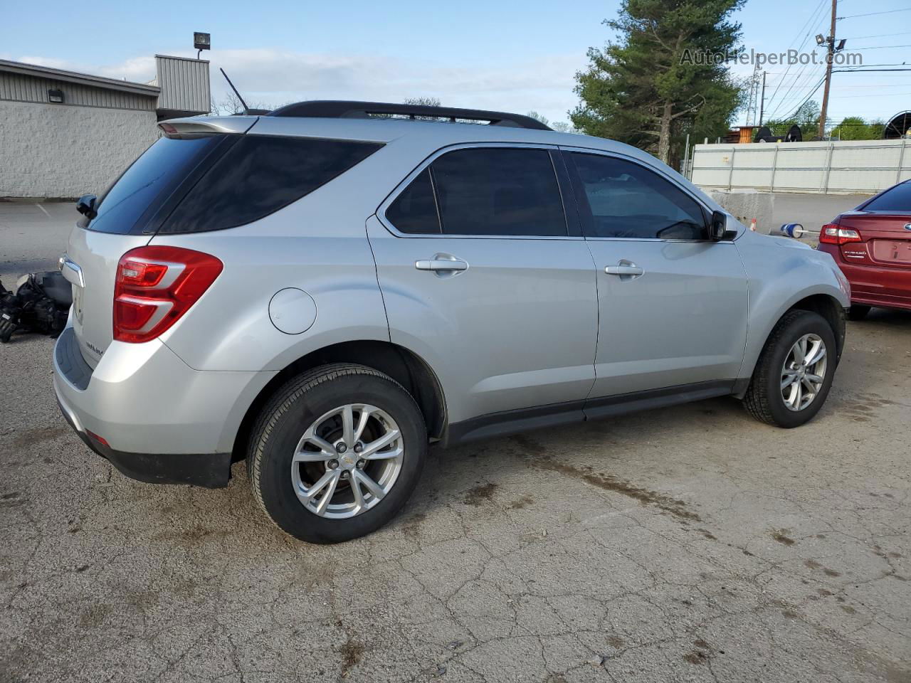 2016 Chevrolet Equinox Lt Silver vin: 2GNFLFEK2G6173106