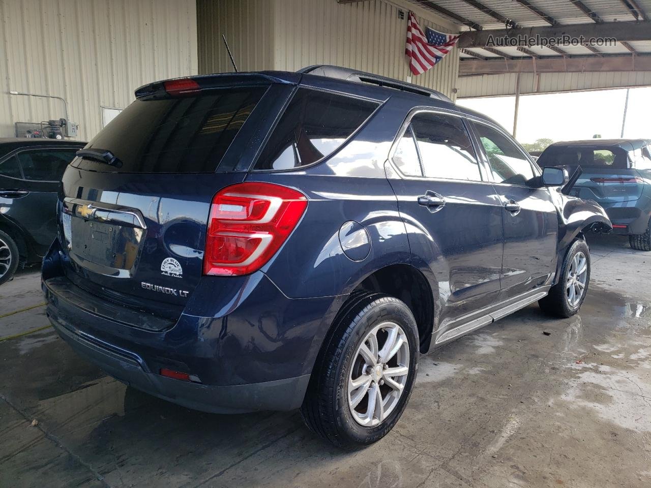 2016 Chevrolet Equinox Lt Blue vin: 2GNFLFEK2G6208369