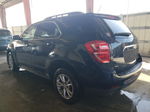 2016 Chevrolet Equinox Lt Синий vin: 2GNFLFEK2G6208369