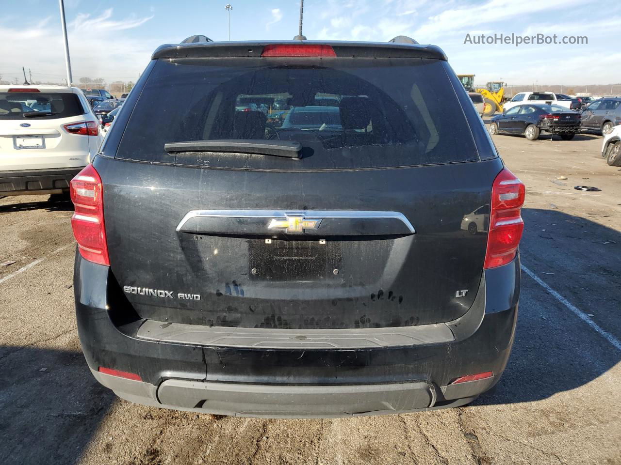 2017 Chevrolet Equinox Lt Black vin: 2GNFLFEK2H6150927