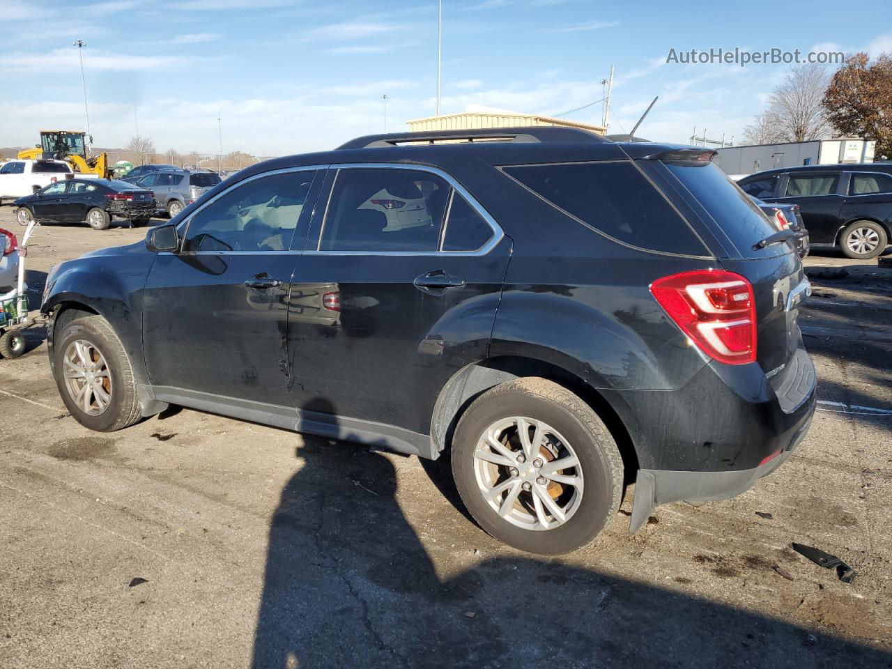 2017 Chevrolet Equinox Lt Черный vin: 2GNFLFEK2H6150927