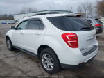 2017 Chevrolet Equinox Lt White vin: 2GNFLFEK2H6210365