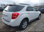 2017 Chevrolet Equinox Lt White vin: 2GNFLFEK2H6210365