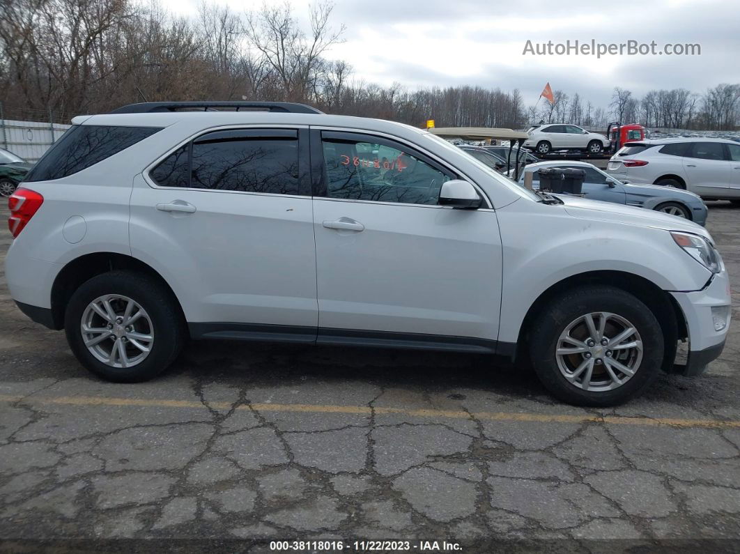 2017 Chevrolet Equinox Lt White vin: 2GNFLFEK2H6210365