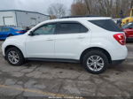 2017 Chevrolet Equinox Lt White vin: 2GNFLFEK2H6210365