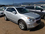 2017 Chevrolet Equinox Lt Silver vin: 2GNFLFEK2H6229109